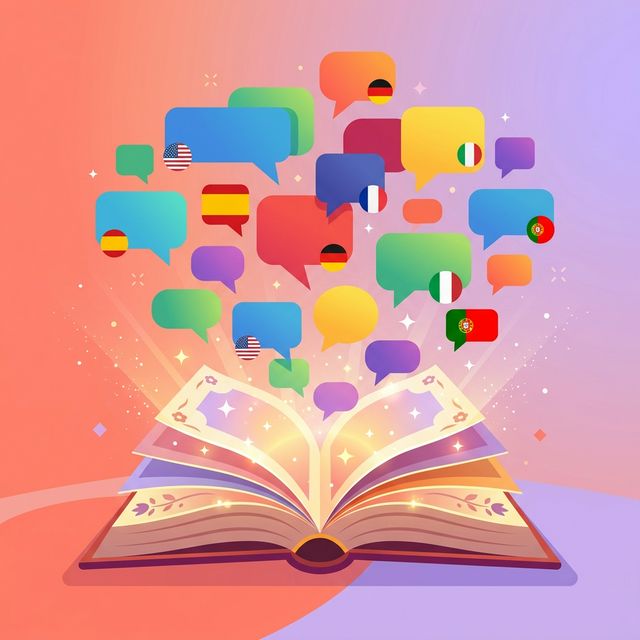 Libros en múltiples idiomas